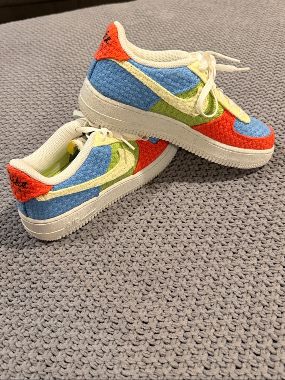 Nike Air Force 1 Low LV8 Next Nature TD 'Hemp - Multi' - Picture 3 of 5